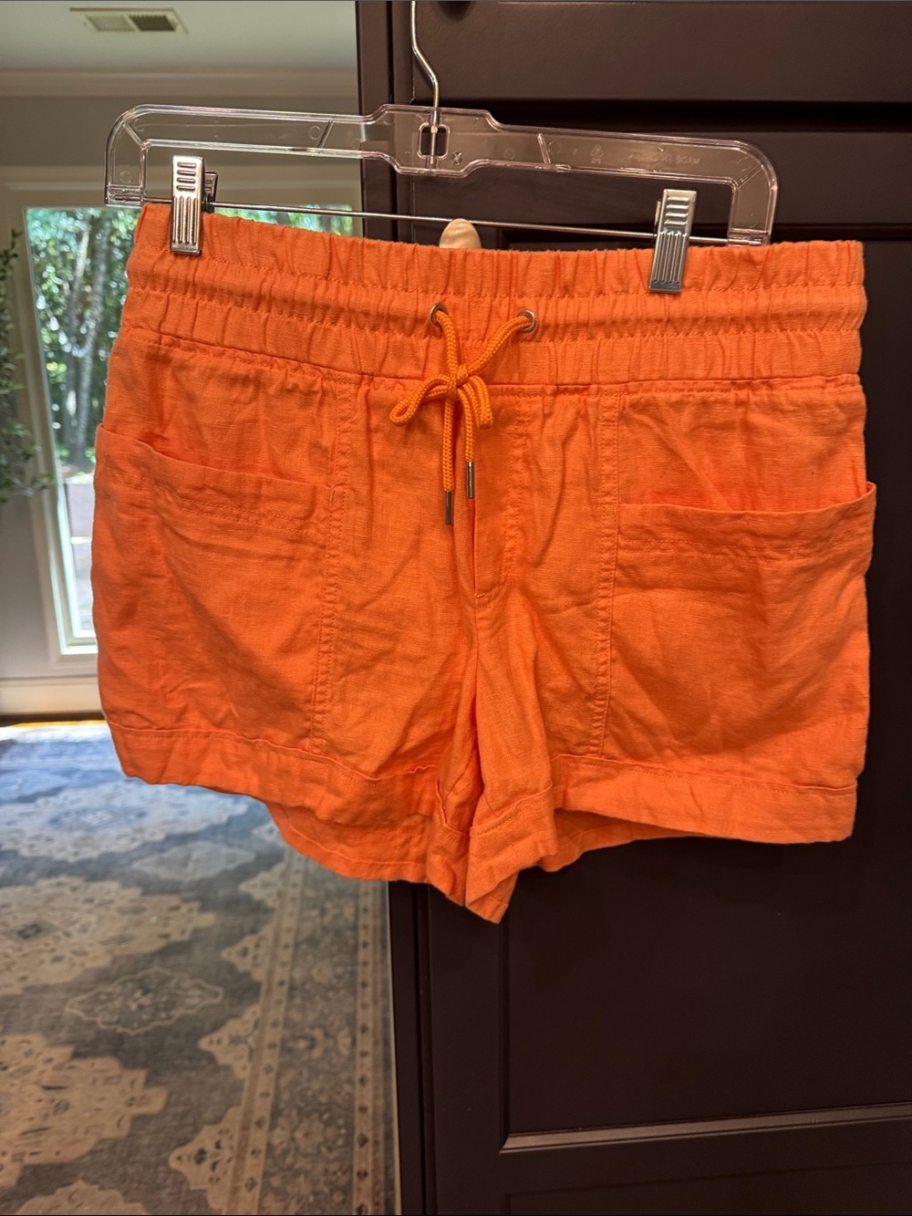 Athleta linen shorts